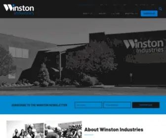 Winstonind.com(Winston Industries) Screenshot