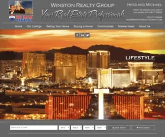 Winstonrealtygroup.com(Heidi & Michael Winston) Screenshot