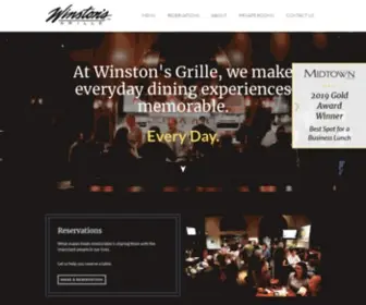 Winstonsgrille.com(Winstonsgrille) Screenshot