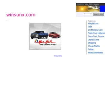 Winsunx.com(Winsunx) Screenshot