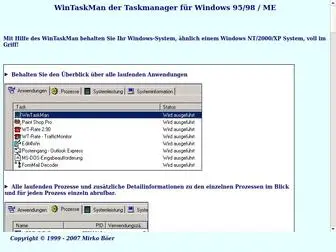 Wintaskman.de(Gebührenzähler) Screenshot