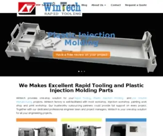 Wintech-RT.com(Rapid Tooling and Plastic Injection Molding Services) Screenshot