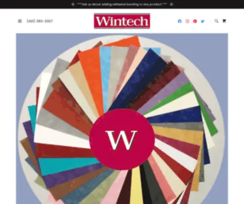 Wintechint.com(Wintech International) Screenshot
