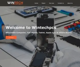 Wintechpcs.com(Wintech PCs) Screenshot