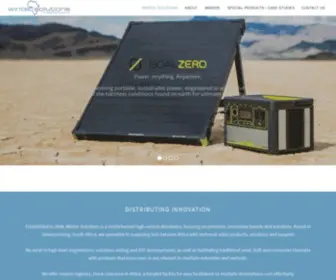 Wintecsolutions.co.za(Wintec) Screenshot
