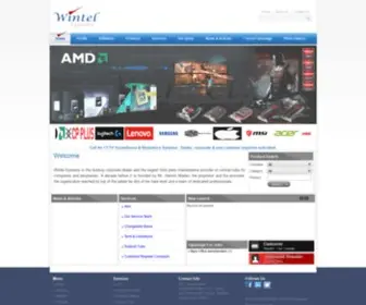 Wintelsystems.co.in(Wintel Systems) Screenshot