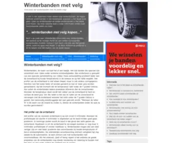 Winterbandenmetvelg.nl(Winterbanden met velg) Screenshot