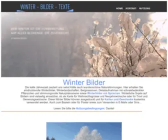 Winterbilder.net(Kostenlose Winterbilder) Screenshot