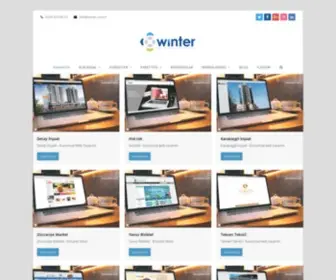 Winter.com.tr(Professional Projects) Screenshot