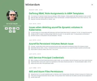 Winterdom.com(Devdeo) Screenshot