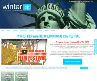 Winterfilmawards.com(WINTER FILM AWARDS) Screenshot