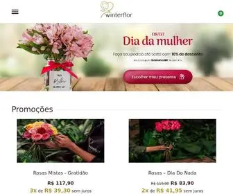 Winterflor.com(Floricultura em Curitiba) Screenshot