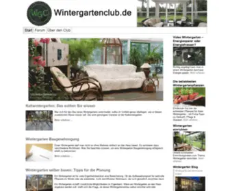 Wintergartenclub.de(Ratgeber & Forum im Wintergartenclub) Screenshot