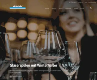 Winterhalter.de(Winterhalter Gastronom GmbH) Screenshot