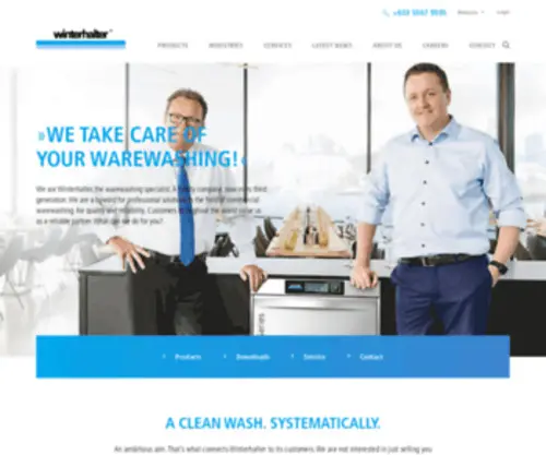 Winterhalter.ph(Your specialist in warewashers for the catering industry in the Philippines) Screenshot