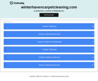 Winterhavencarpetcleaning.com(Joseph Carpet Cleaning) Screenshot