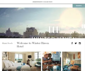 Winterhavenhotelsobe.com(Winter Haven Hotel) Screenshot