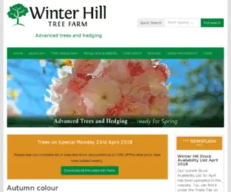 Winterhill.com.au(Winter Hill Tree Farm) Screenshot