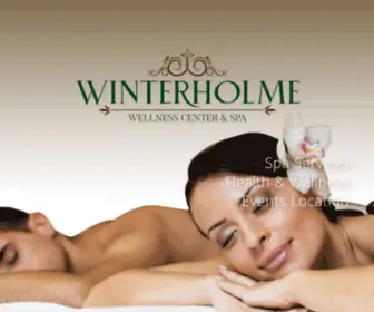 Winterholme.com(Winterholme Spa & Wellness Centre St) Screenshot