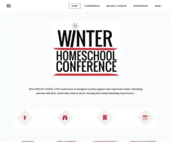 Winterhomeschoolconference.com(Winter Homeschool ConferenceHome) Screenshot