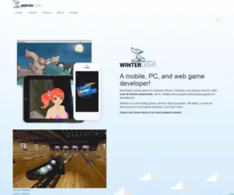Winterlight.co(Games for mobile) Screenshot