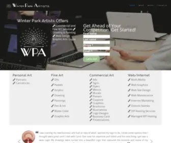 Winterparkartists.com(Discover the power of branding) Screenshot