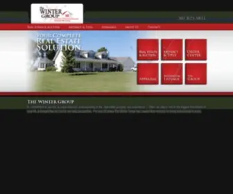 Winterrealty.com(The Winter Group) Screenshot