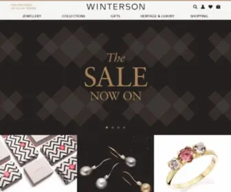 Winterson.co.uk(Luxury Pearl Jewellery) Screenshot