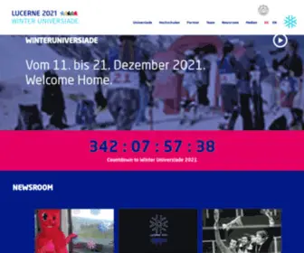 Winteruniversiade2021.ch(WinteruniversiadeDE)) Screenshot