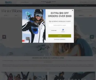 Winterwomen.com(Women's Ski Wear) Screenshot