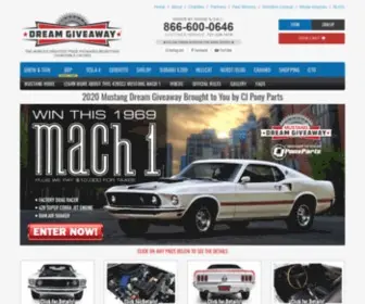 Winthemustangs.com(Mustang Mach 1 Dream Giveaway) Screenshot