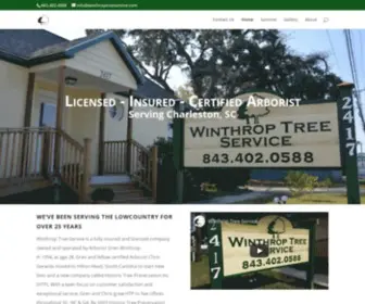 Winthroptreeservice.com(Winthroptreeservice) Screenshot