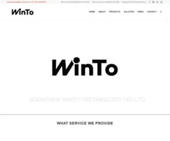 Wintochina.com(Premium Bone Conduction Headphone Manufacturer from China) Screenshot