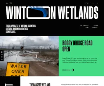 Wintonwetlands.org.au(Winton Wetlands) Screenshot
