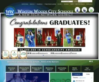 Wintonwoods.org(Winton Woods City School District) Screenshot