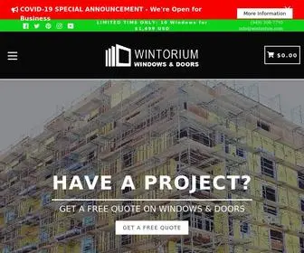 Wintorium.com(Los Angeles Windows and Doors) Screenshot