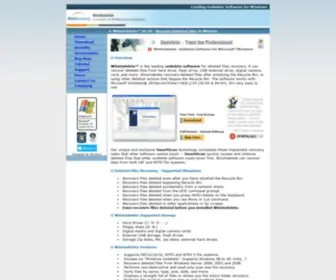 Winundelete.com(Undelete Software for Windows) Screenshot