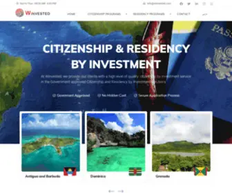 Winvested.com(Citizenship By Investment) Screenshot