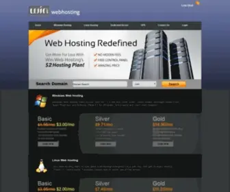 Winwebhosting.com(Win web hosting) Screenshot