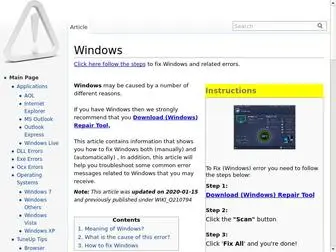 Winwi.net(Support forum) Screenshot