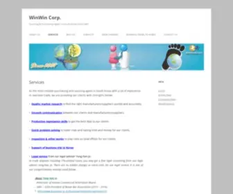 Winwincorp.com(WinWin Corp) Screenshot