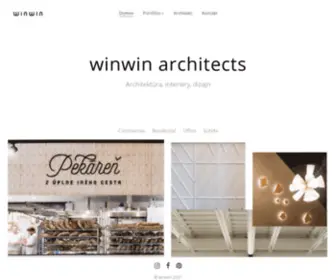 WinWin.sk(WINWIN ARCHITECTS) Screenshot