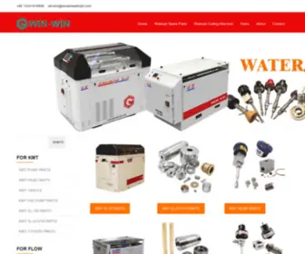 Winwinwaterjet.com(WinWin-Waterjet) Screenshot