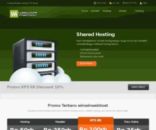 Winwinwebhost.com(Domain hosting vps reseller hosting) Screenshot