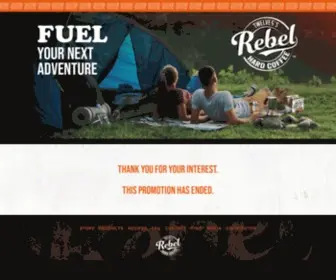 Winwithrebel.com(The National Hard Coffee Day Sweepstakes) Screenshot