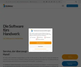 Winworker.de(Die Software fürs Handwerk) Screenshot