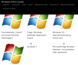 Winx-Tipps.de(Windows Hilfe & Guides) Screenshot