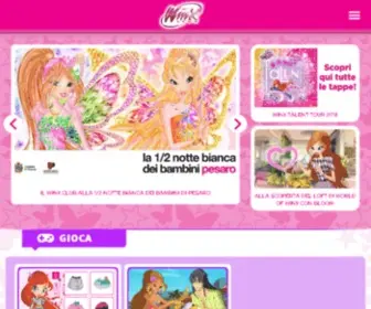 Winxclub.it(Winx Club) Screenshot