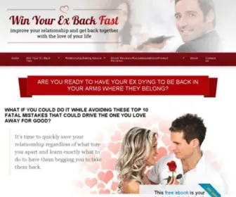 Winyourexbackfast.com(Win Your Ex Back Fast) Screenshot