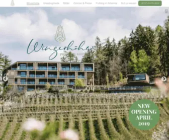 Winzerhoehe.com(Apartment in South Tyrol) Screenshot